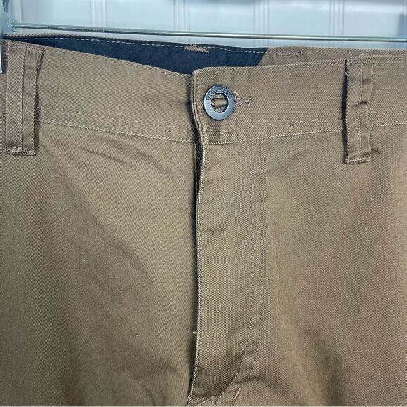 Volcom MENS Shorts 40 Brown Volcom Frickin Teller Shorts Casual - Picture 3 of 10